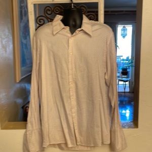BCBG Attitude Mens Size XL 100% Cotton 171/2 34/35